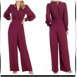 Gal Meets Glam Collection - Jessamyn Red Jumpsuit NWT